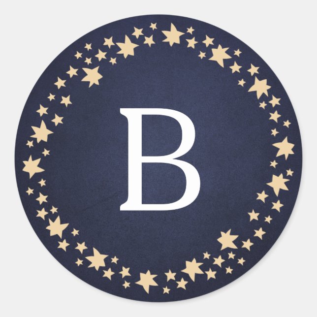 Adesivo Redondo Glory Monograma (Frente)