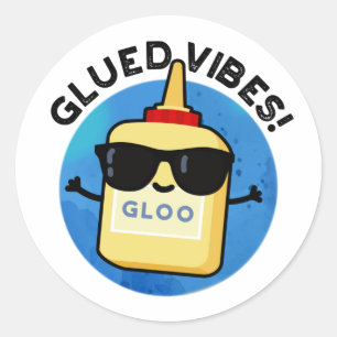 Adesivo Redondo Glue Pun De Glua Colada