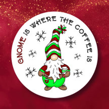 Gnome é onde está o café | Festa de Natal