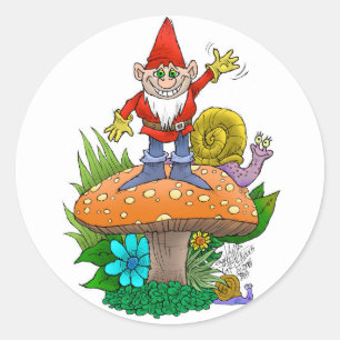 Adesivo Redondo Gnome.jpg de ondulação