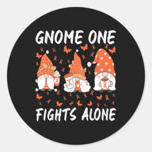Adesivo Redondo Gnome One luta sozinho contra a hipoglicemia consc