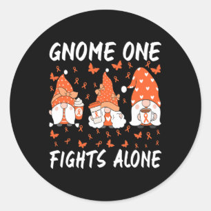 Adesivo Redondo Gnome One luta sozinho contra a hipoglicemia consc