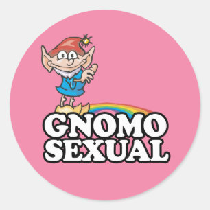 Adesivo Redondo Gnomossexual