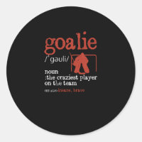 Goalie define goalie engraçada hóquei no gelo