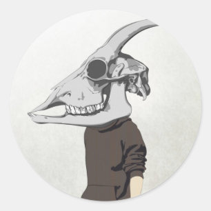 Adesivo Redondo goathead