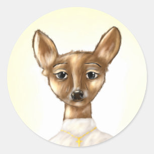 Adesivo Redondo Godly Love Stickers