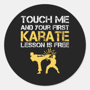 Adesivo Redondo Goju Ryu Karate 3
