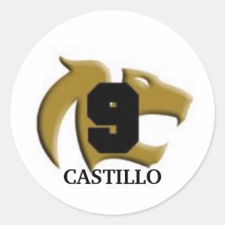 Adesivo Redondo goldcougar, CASTILLO