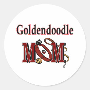 Adesivo Redondo Goldendoododododle