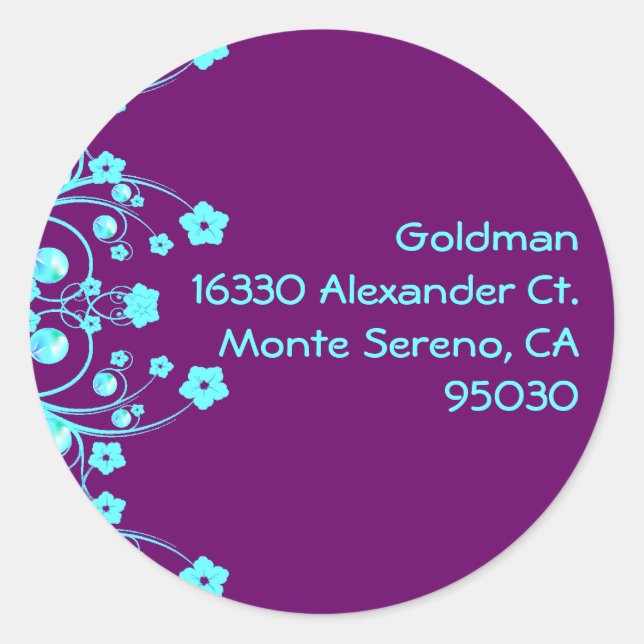 Adesivo Redondo Goldman Custom Seal (Frente)