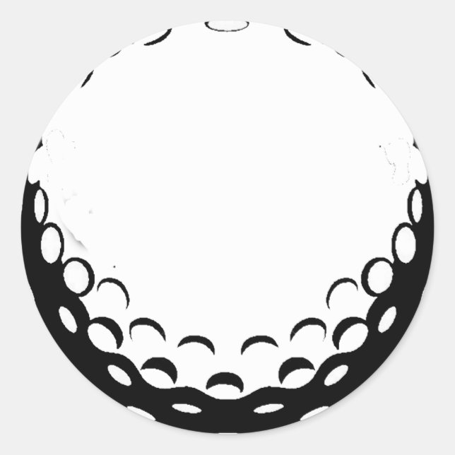 ADESIVO REDONDO GOLF BALL (Frente)