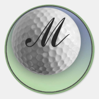 Adesivo Redondo Golf Ball