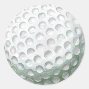 Adesivo Redondo Golf Ball