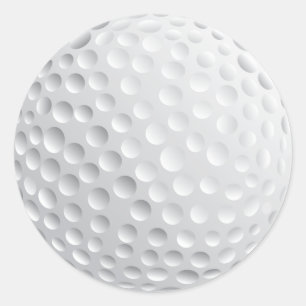 Adesivo Redondo Golf Ball