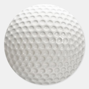 Adesivo Redondo Golf Ball Sport