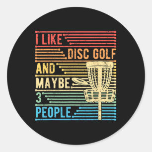 Adesivo Redondo Golfe de Disco _3