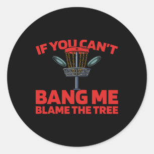 Adesivo Redondo Golfe de Frisbee Esporte ao Ar Livre - Golfe de Di