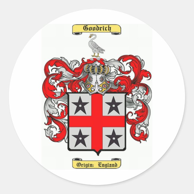 Adesivo Redondo Goodrich (Frente)