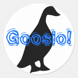 Adesivo Redondo Goosio!
