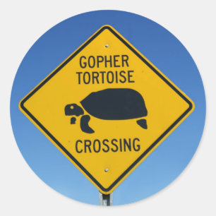 Adesivo Redondo gophercrossing