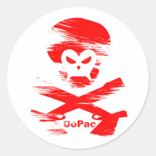 Adesivo Redondo Gorila