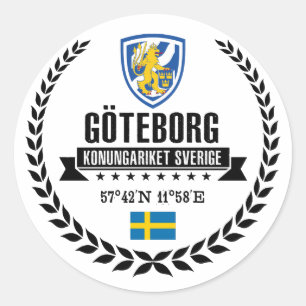 Adesivo Redondo Göteborg