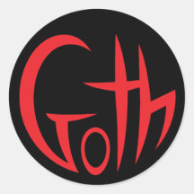 Gótico (Apontado) (Vermelho)