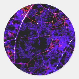 Adesivo Redondo Góticos roxos