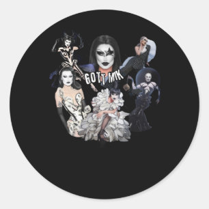 Adesivo Redondo Gottmik Sticker
