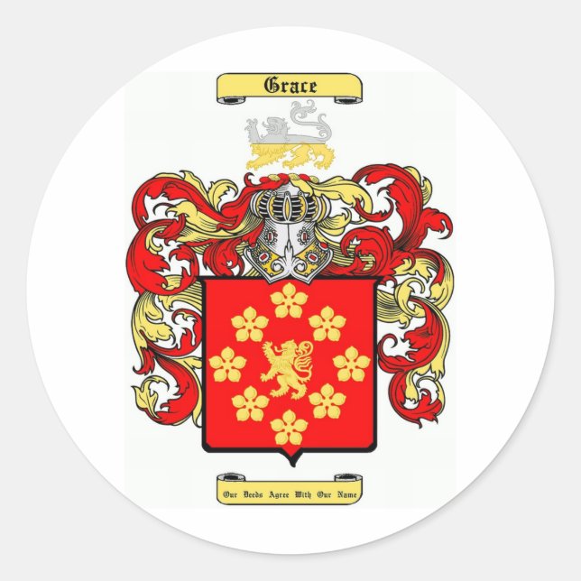 Adesivo Redondo Grace (Frente)