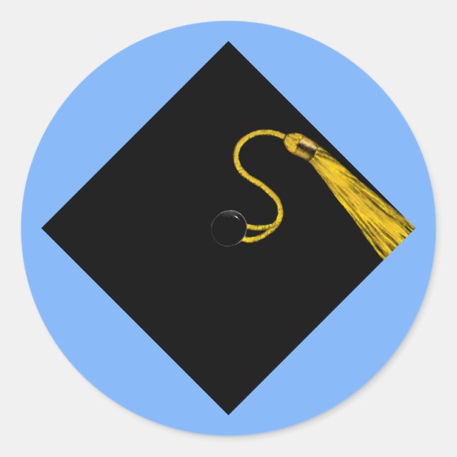 Adesivo Redondo Graduação (Frente)