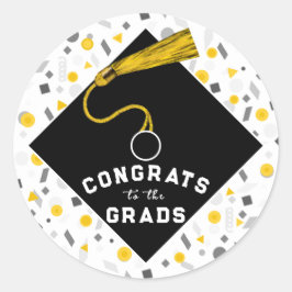 Adesivo Redondo Graduação