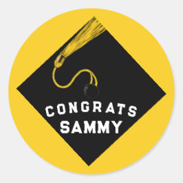 Adesivo Redondo Graduação