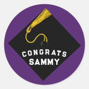 Adesivo Redondo Graduação 2025