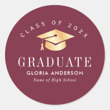 Graduação da Maroon do Boné Dourado