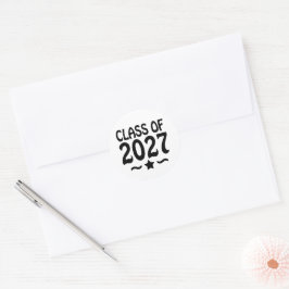 Adesivo Redondo Graduação da Turma de 2027