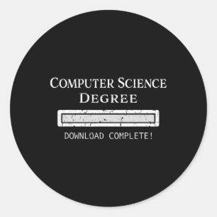 Adesivo Redondo Graduação de Graduação em Ciências