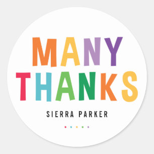 Adesivo Redondo Graduação Divertida Por Ortografia Obrigado Pinhei