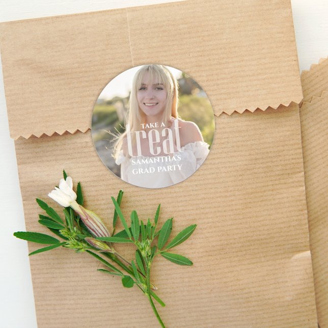 Adesivo Redondo Graduação Dourada Caligrafia Simples Tratamento Cl (Criador carregado)