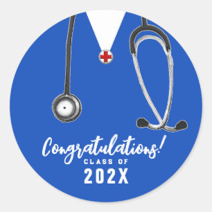 Adesivo Redondo Graduação na Escola de Enfermagem