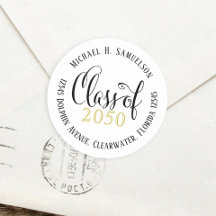 Graduação Script Clássico de Dourado Preto Clássic