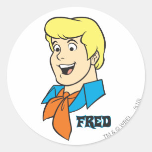 Adesivo Redondo Gráfico conhecido de Fred