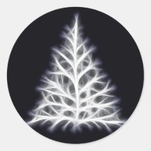 Gráfico de Natal Branco da Árvore