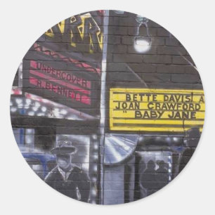 Adesivo Redondo Grafite 10