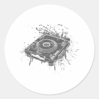 Adesivo Redondo Grafite Pioneer CDJ-1000