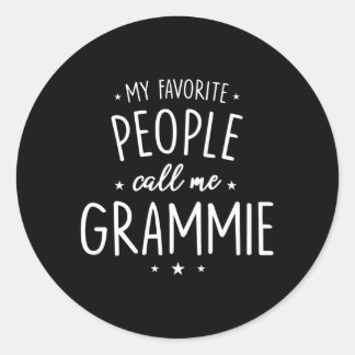 Adesivo Redondo Grammie Meu Pessoas Favorito Me Chame De Grammie