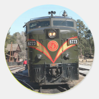 Adesivo Redondo Grand Canyon Railroad Sticker