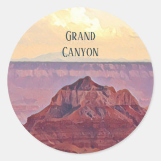 Adesivo Redondo Grand Canyon Stickers