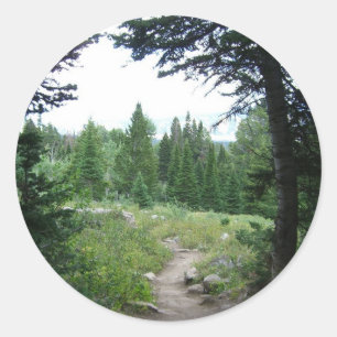 Adesivo Redondo Grand Teton Trail