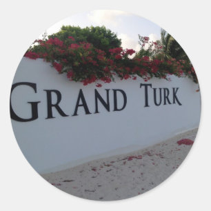 Adesivo Redondo Grand Turk